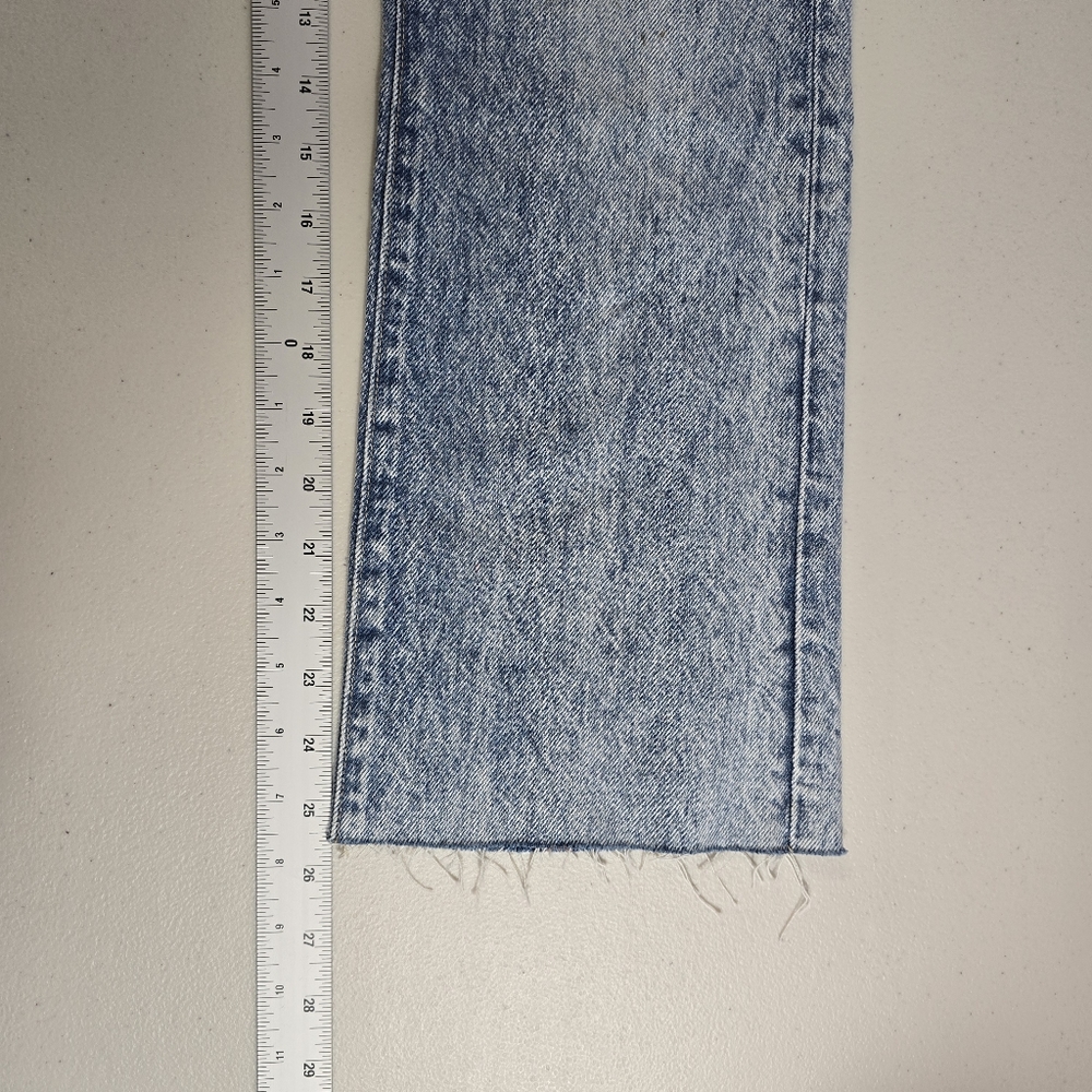 $248 Veronica Beard Women's Blue Carly High Rise Kick Flare Jeans PantsSize 26/2 - Picture 11 of 15
